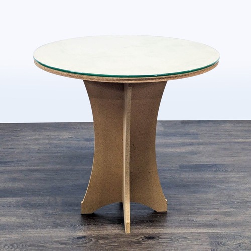 Used Glass Top Bistro Table for sale on AptDeco
