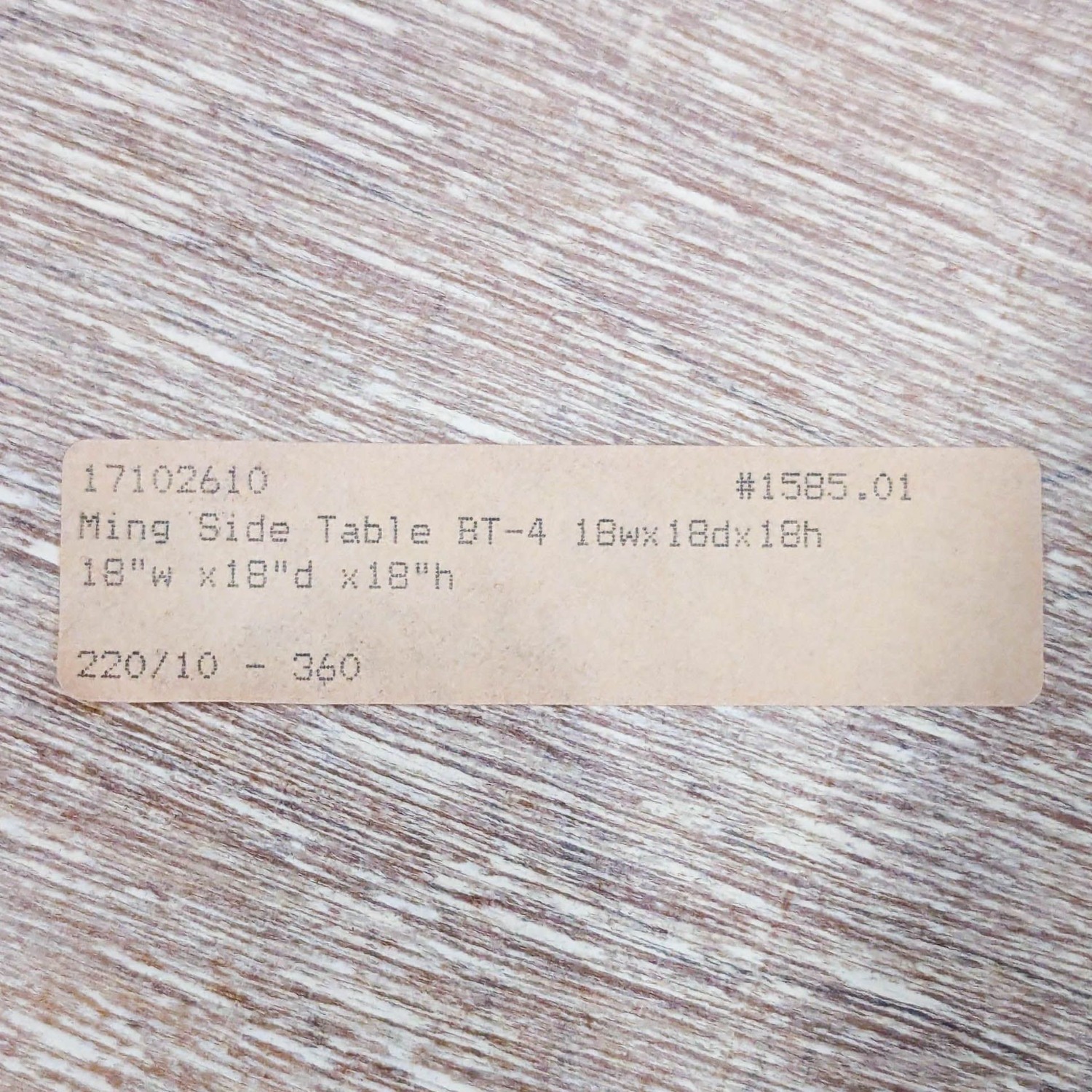 Ming Side Table - image-5