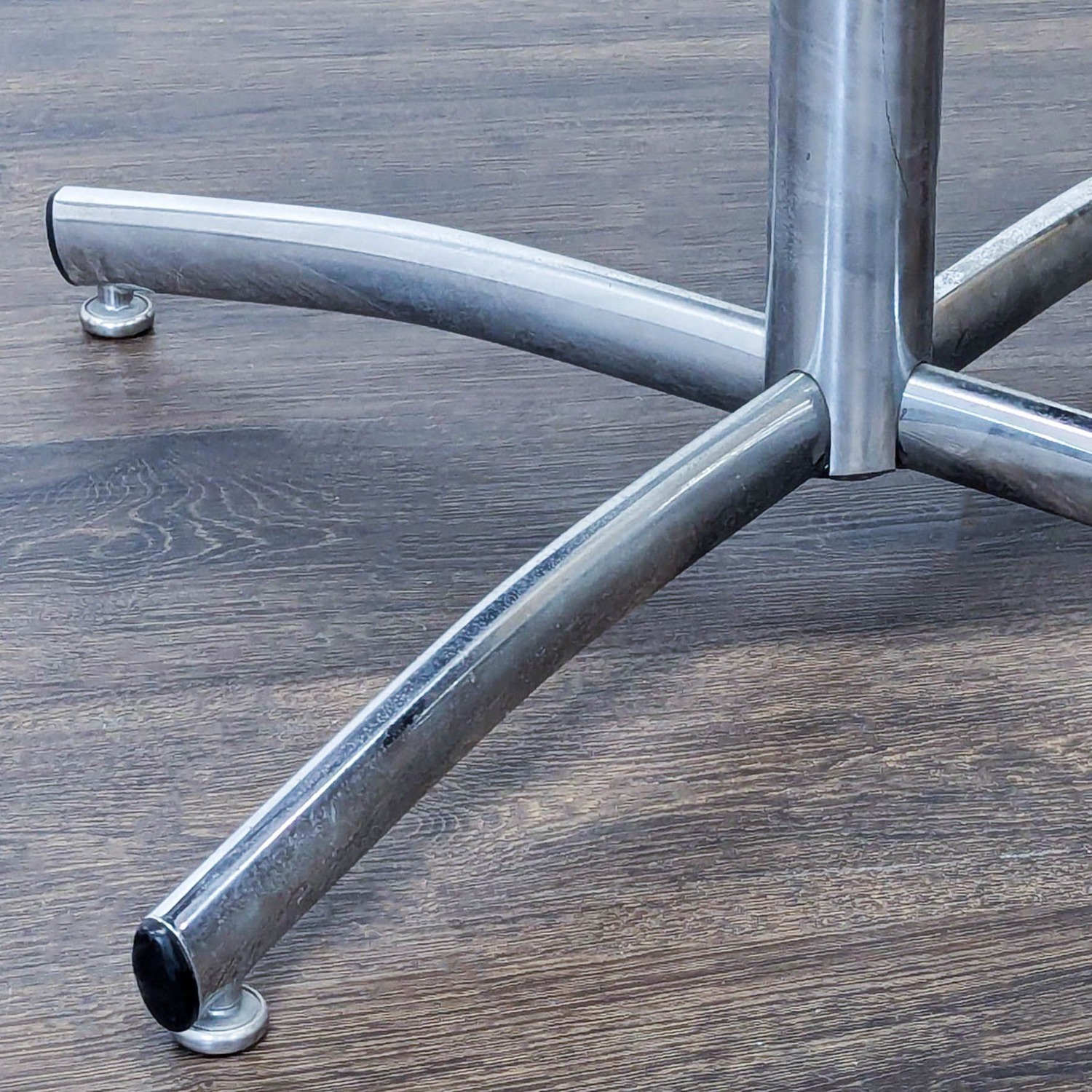 Vintage Steelcase Modern Orange Swivel Office Chair - image-5