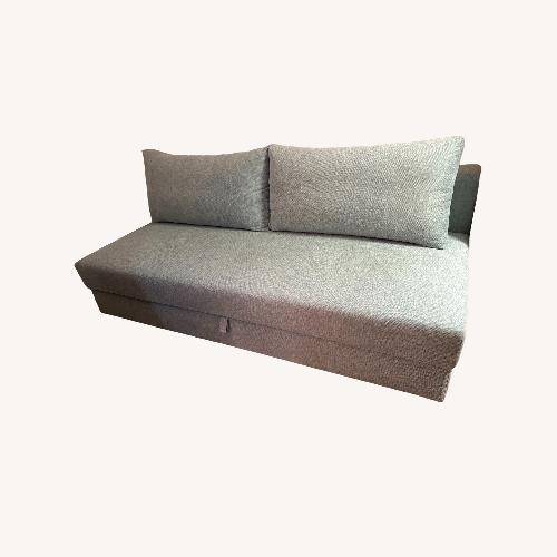 Used Spaze Pale Green Sleeper Sofa for sale on AptDeco