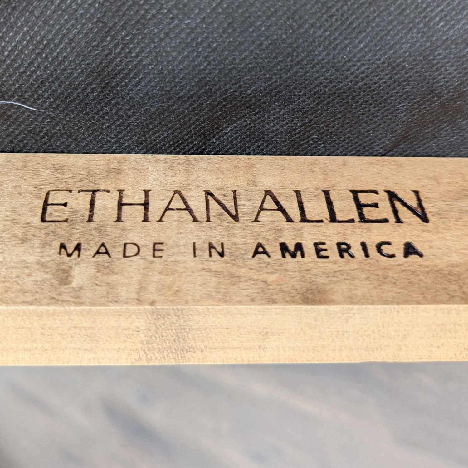 Ethan Allen 6-Piece Dining Set with Black Chairs - image-6