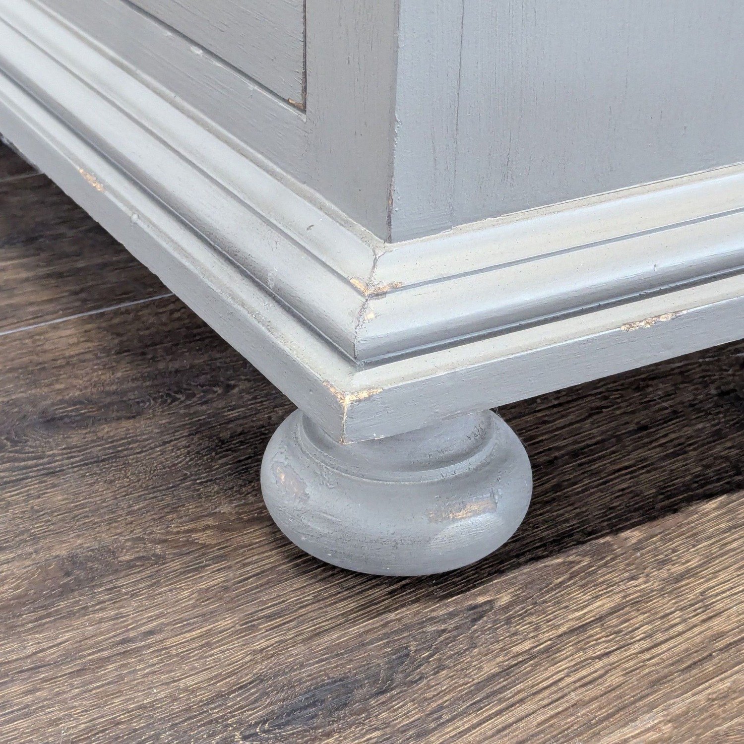 Restoration St. James Hardware 7-Drawer Gray Dresser - image-9