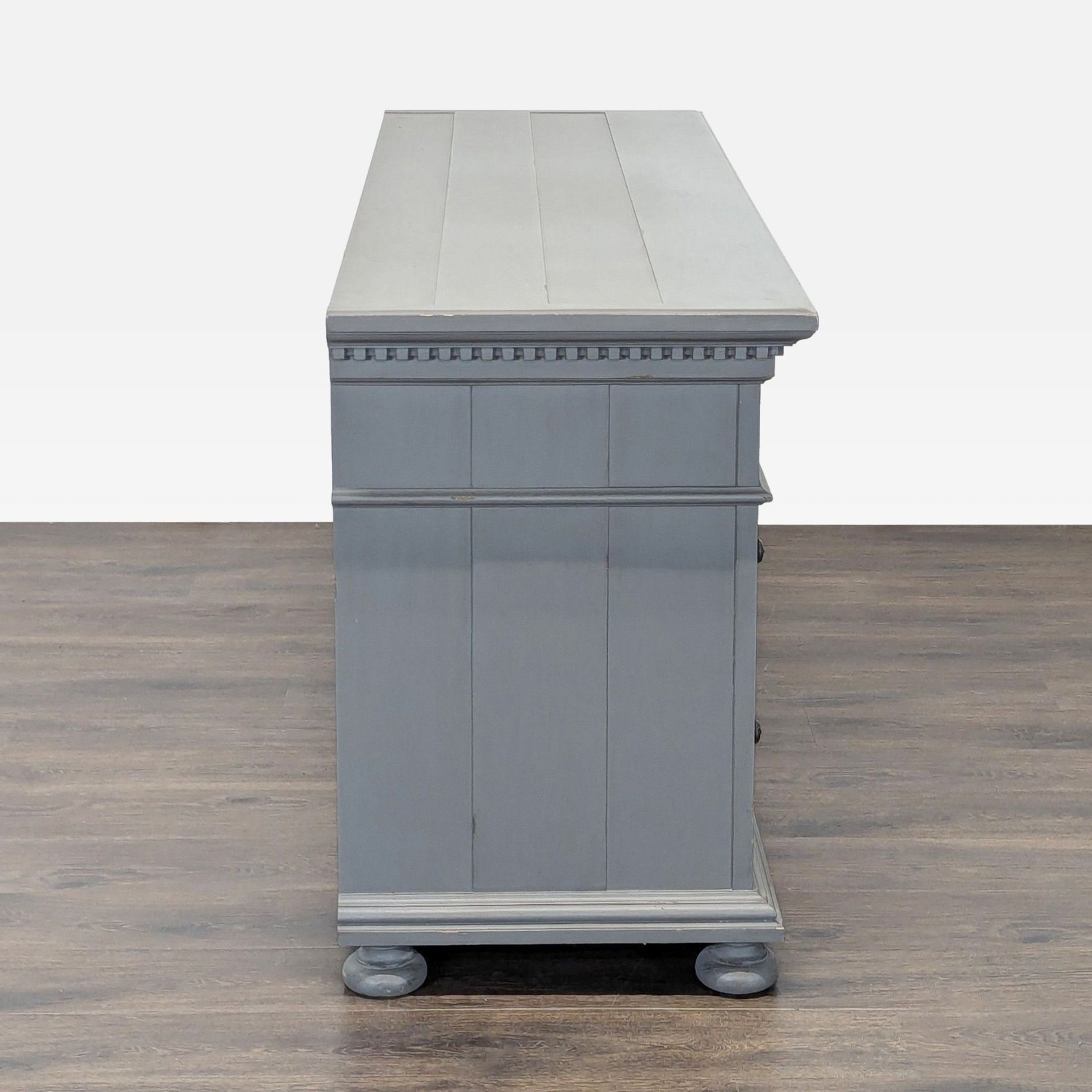 Restoration St. James Hardware 7-Drawer Gray Dresser - image-6