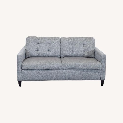 Used Crate & Barrel Modern Gray Sleeper Sofa for sale on AptDeco