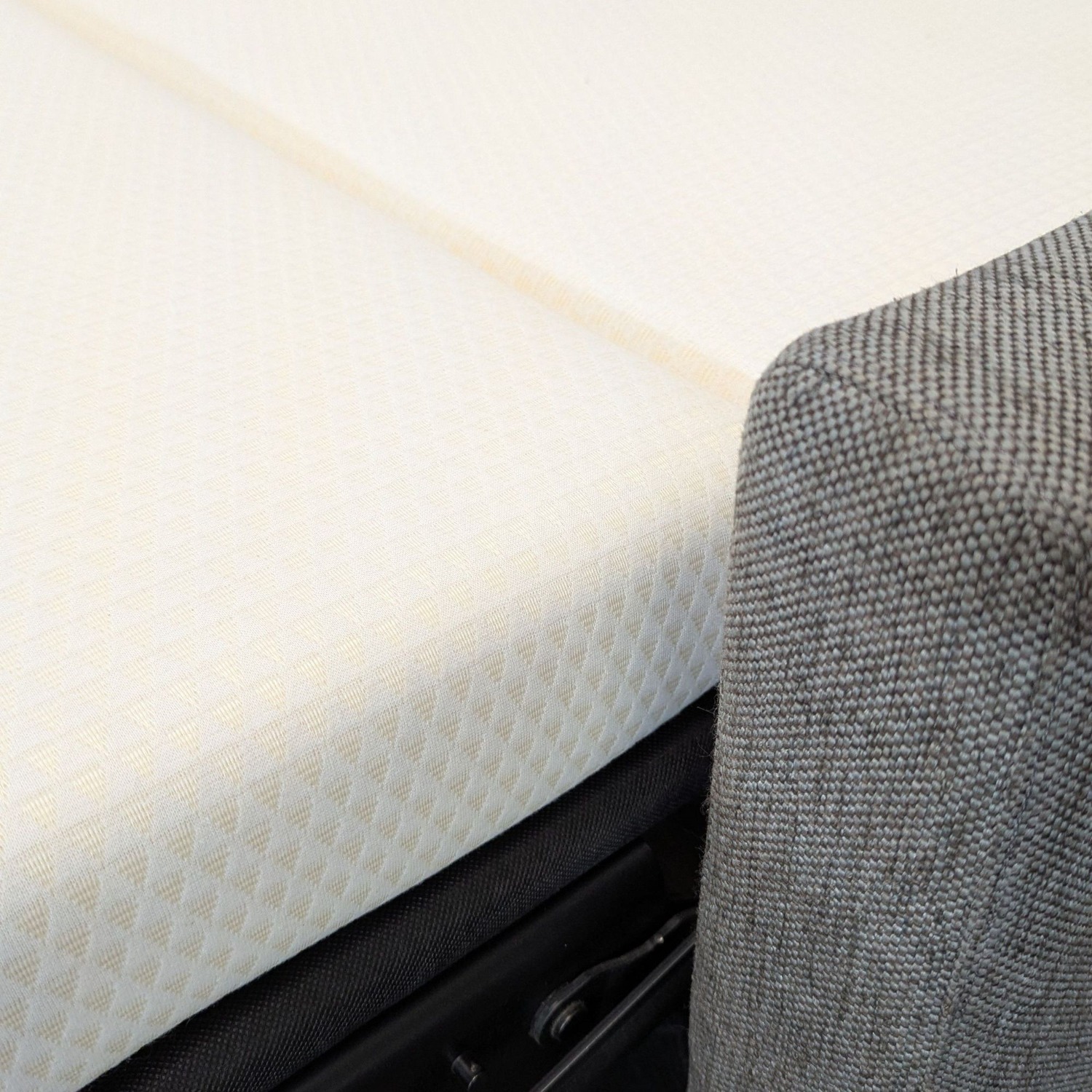 Crate & Barrel Modern Gray Sleeper Sofa - image-6