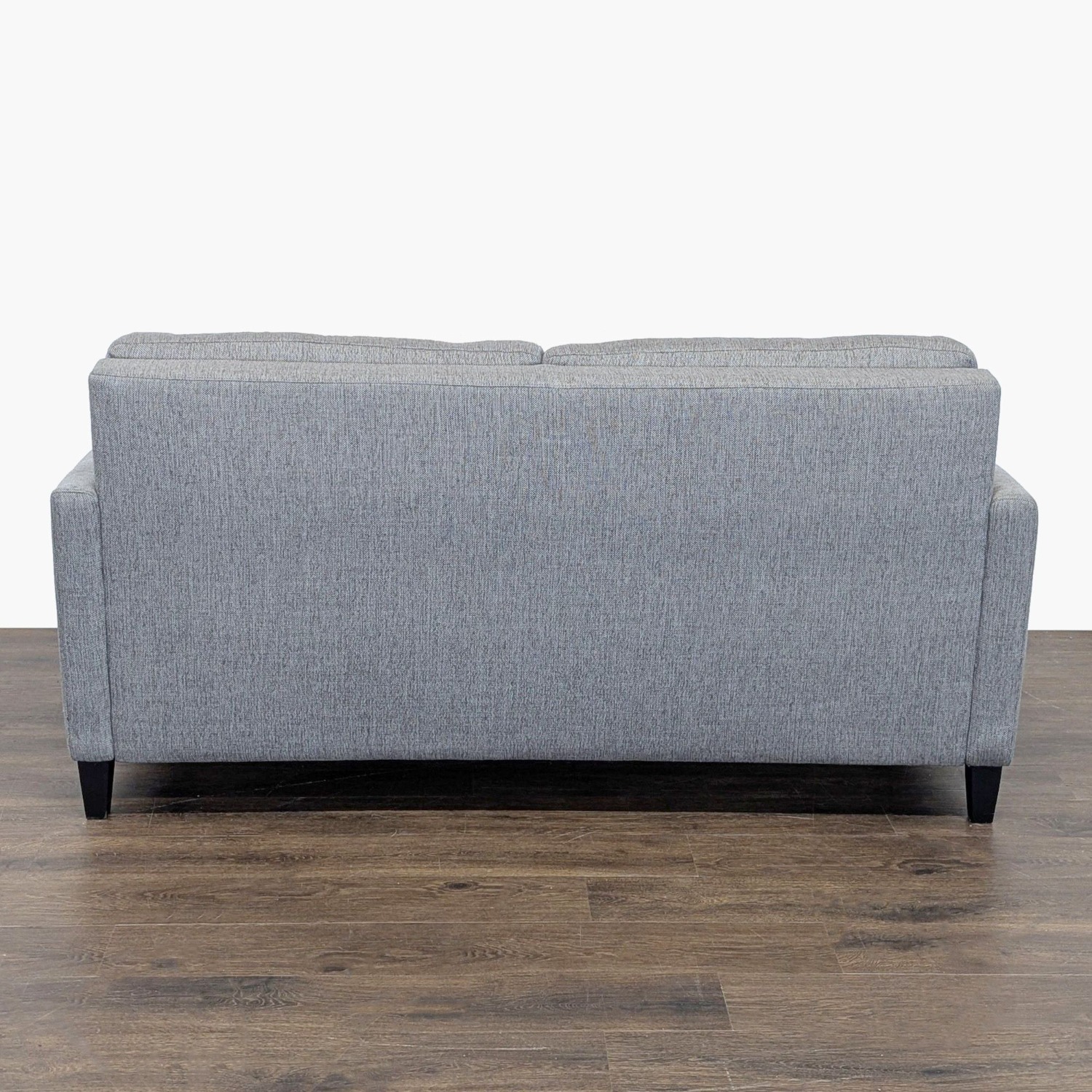 Crate & Barrel Modern Gray Sleeper Sofa - image-3