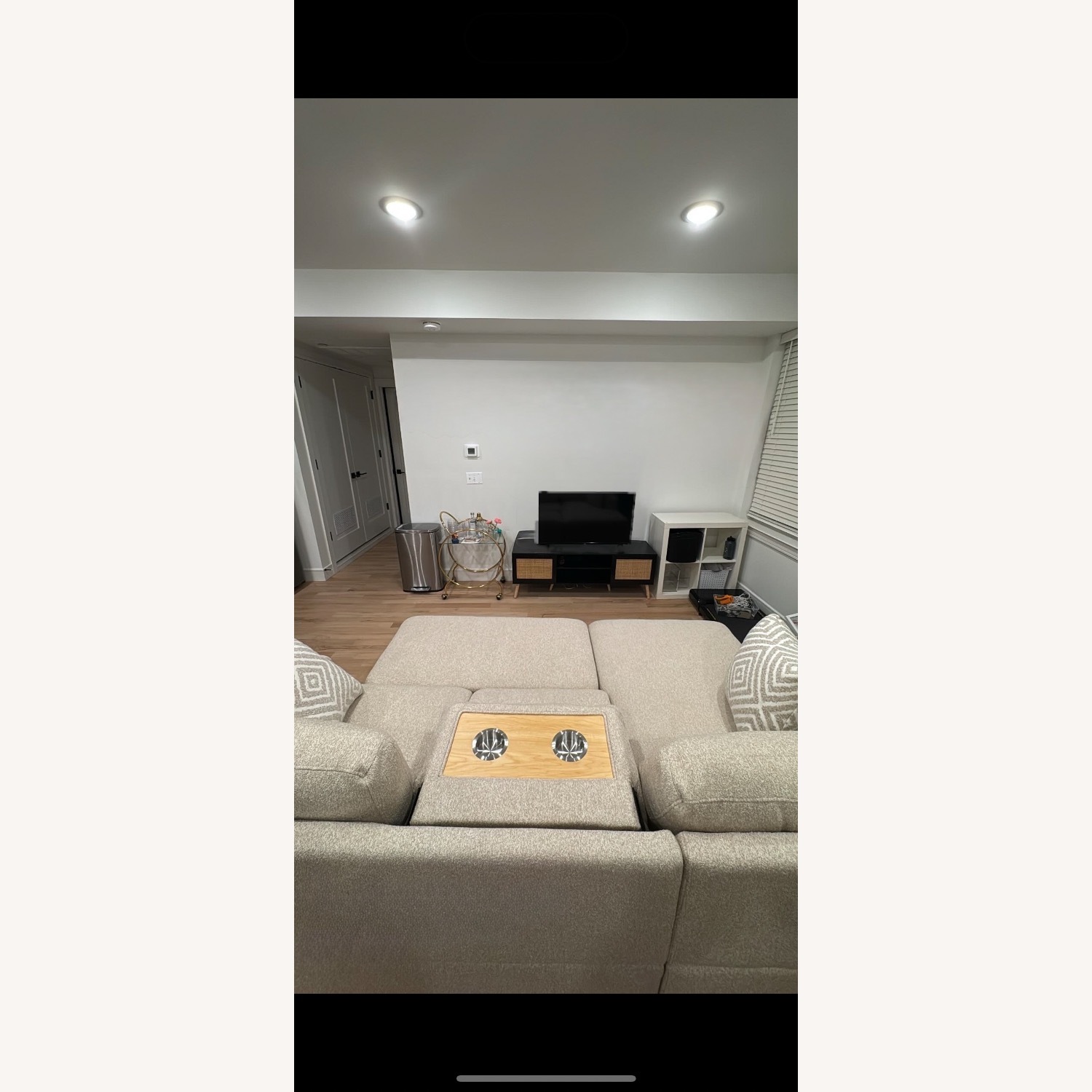 Playdate Beige Sectional With Storage  - image-2