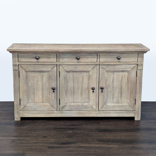 Used Pottery Barn Rustic Sideboard for sale on AptDeco