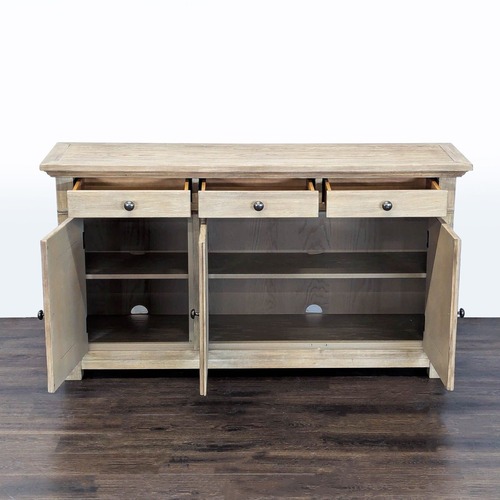 Used Pottery Barn Rustic Sideboard for sale on AptDeco