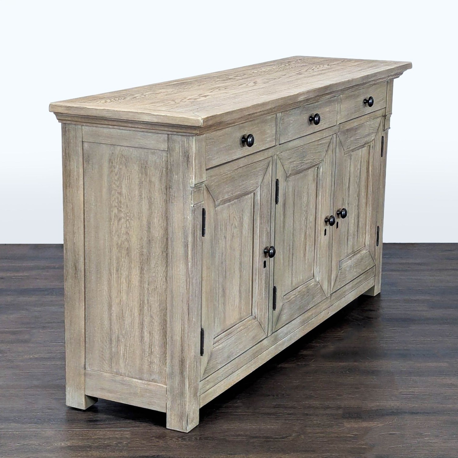 Pottery Barn Rustic Sideboard - image-9