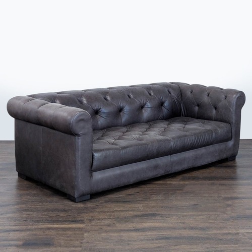 Used Restoration Hardware Chesterfield 3-Seat Tufted Sofa for sale on AptDeco