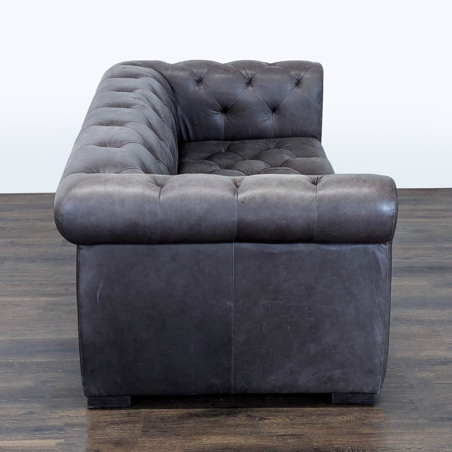 Restoration Hardware Chesterfield 3-Seat Tufted Sofa - image-2