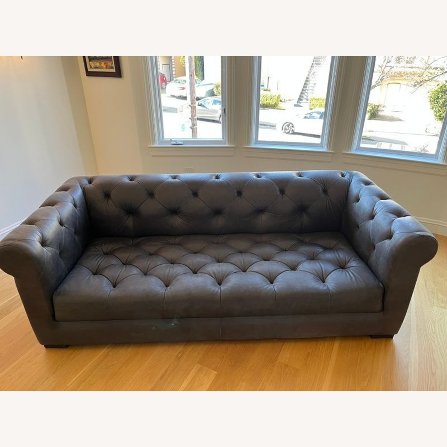 Restoration Hardware Chesterfield 3-Seat Tufted Sofa - image-7