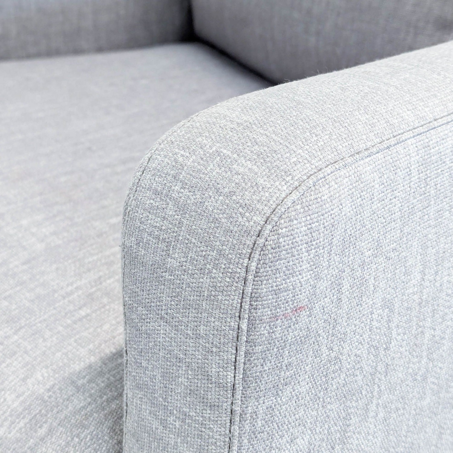 Monte Como Modern Gray Lounge Chair with Wooden - image-8