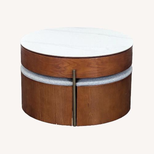 Used Brayden Studio Doughlin Modern Round Lift-Top Table for sale on AptDeco
