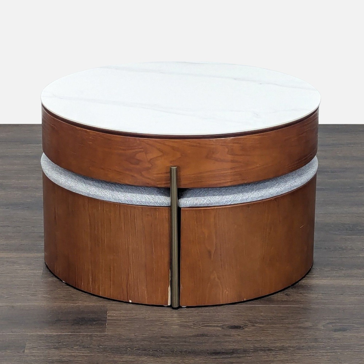 Brayden Studio Doughlin Modern Round Lift-Top Table - image-3