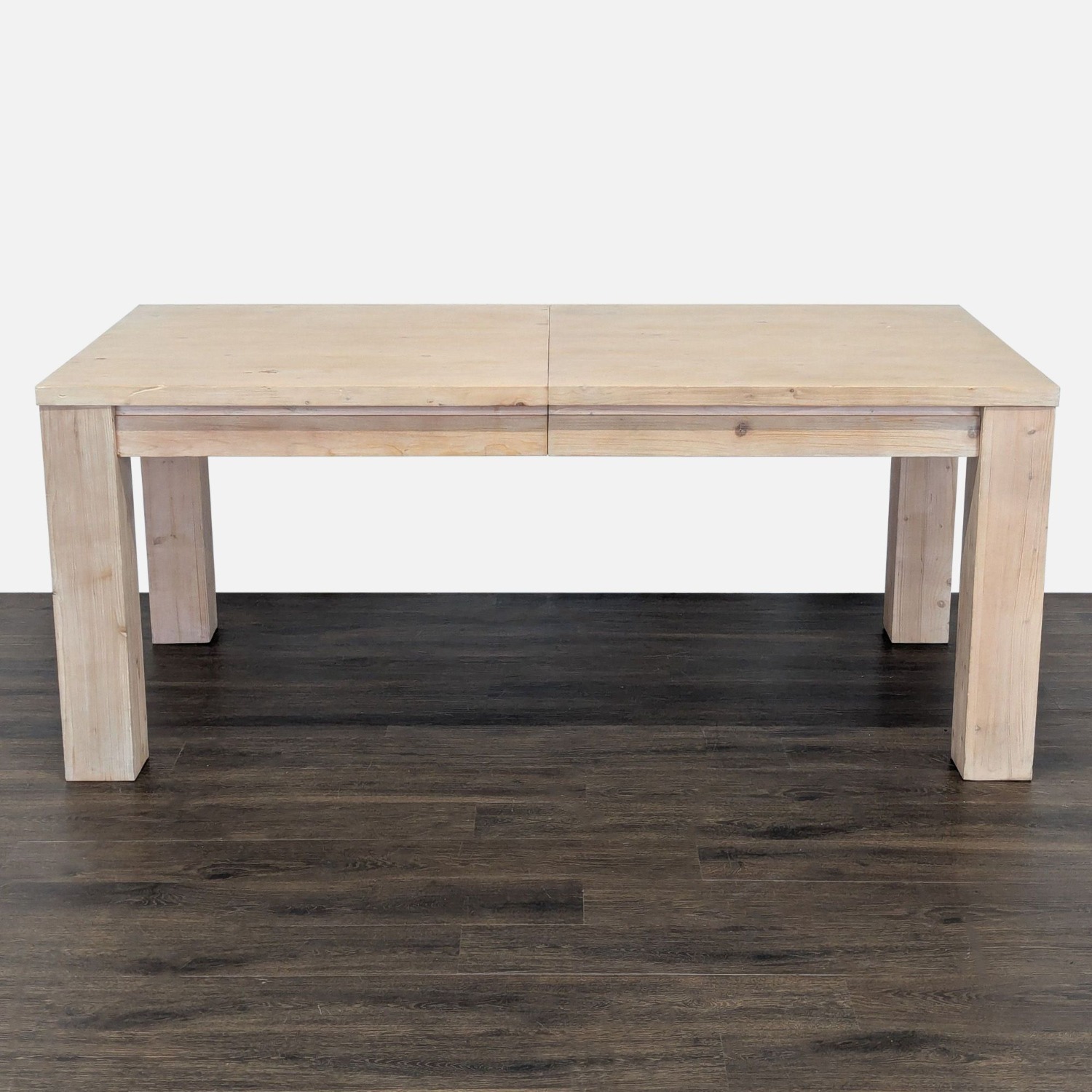 Pottery Barn Folsom Storage Extendable Dining Table - image-5