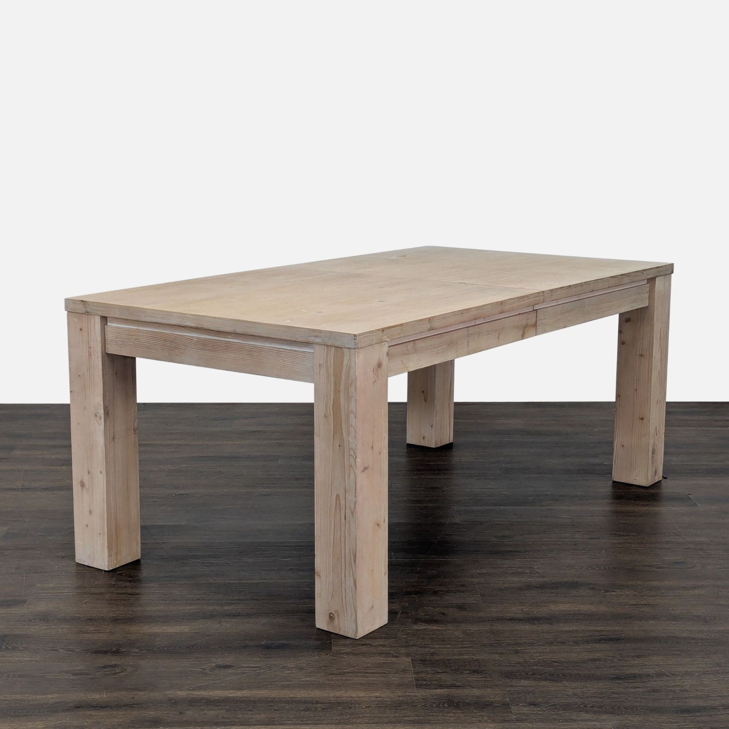 Pottery Barn Folsom Storage Extendable Dining Table - image-3