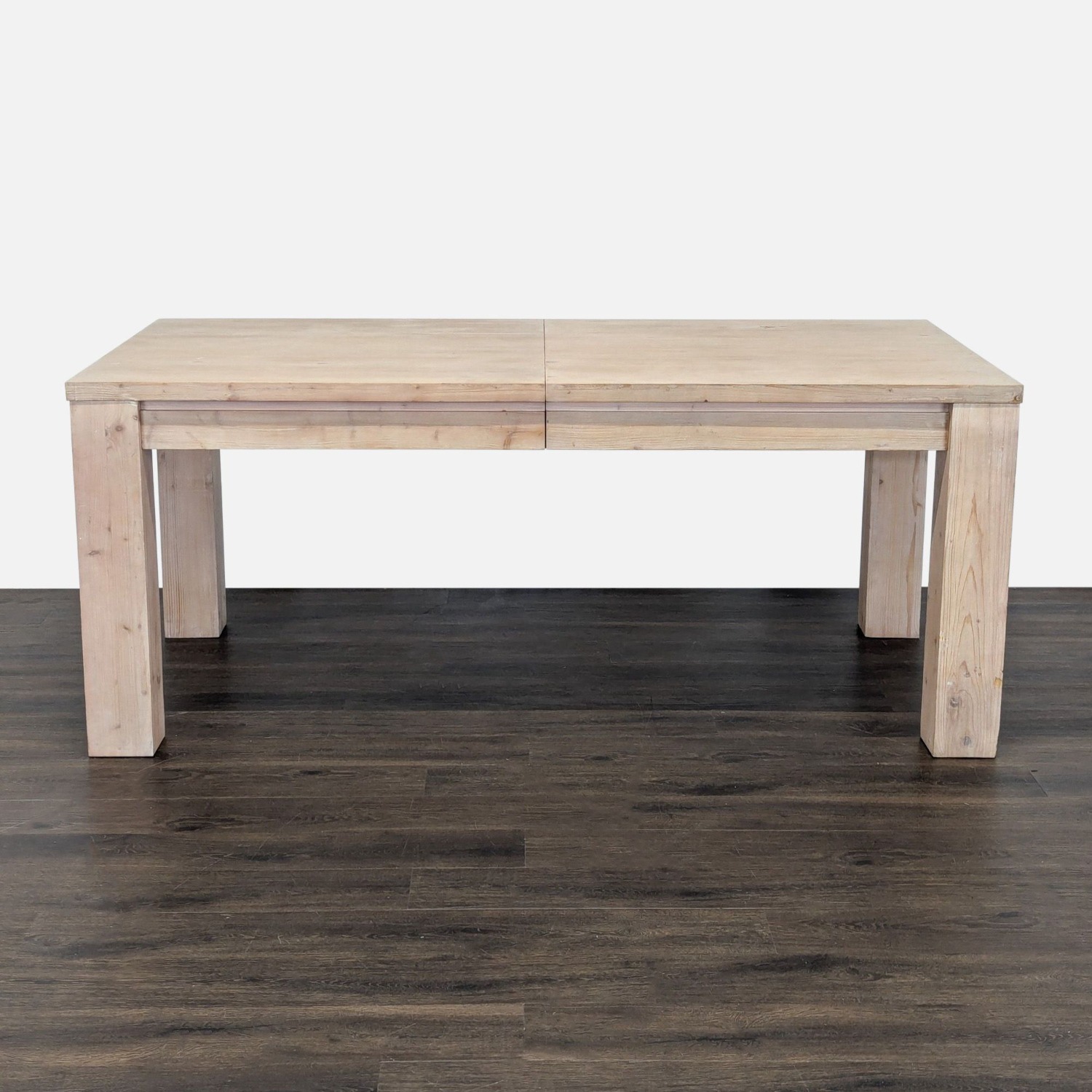 Pottery Barn Folsom Storage Extendable Dining Table - image-1