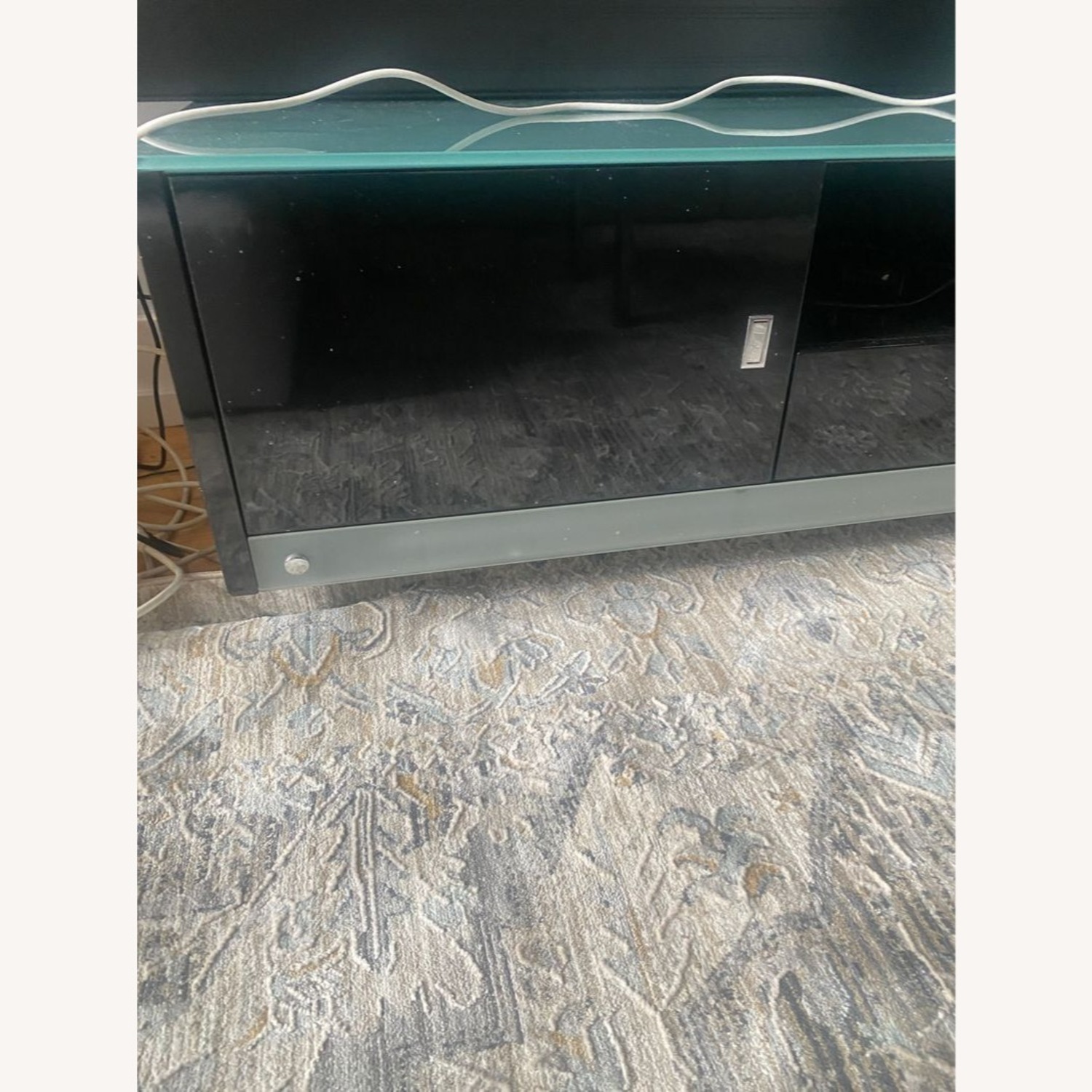 Black Lacquer Media Console - image-4
