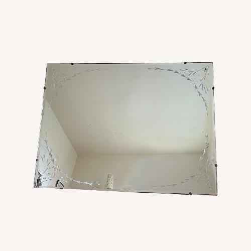 Used Vintage/Antique Glass Wall Mirror for sale on AptDeco