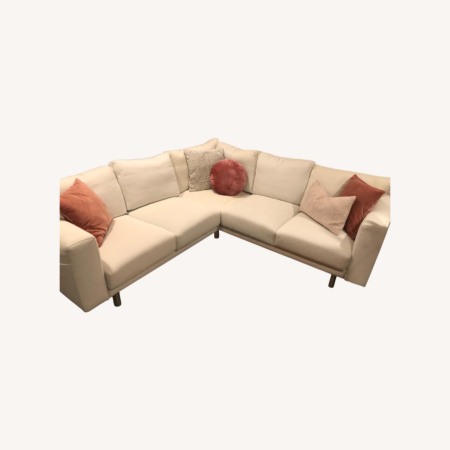 IKEA NORSBORG 4 Seat Corner Sofa - image-0