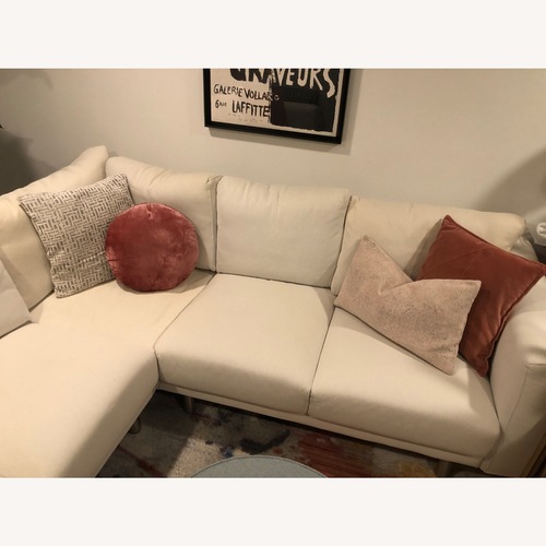 Used IKEA NORSBORG 4 Seat Corner Sofa for sale on AptDeco