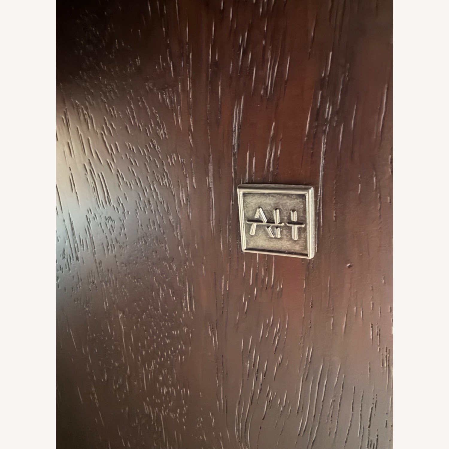  Dark Wood Modern Coffee Table - image-7