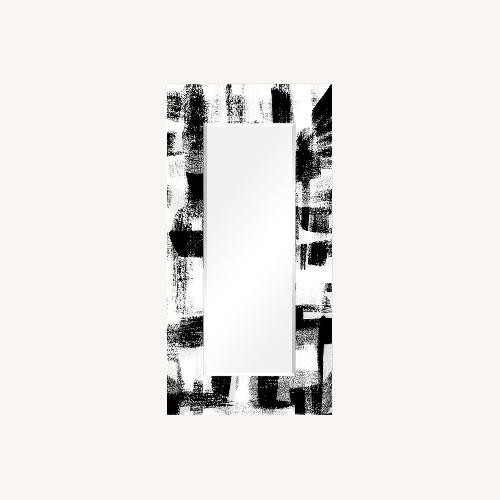 Used Abstract Bevel Wall Mirror for sale on AptDeco