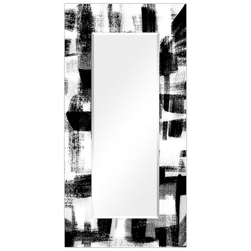 Used Abstract Bevel Wall Mirror for sale on AptDeco