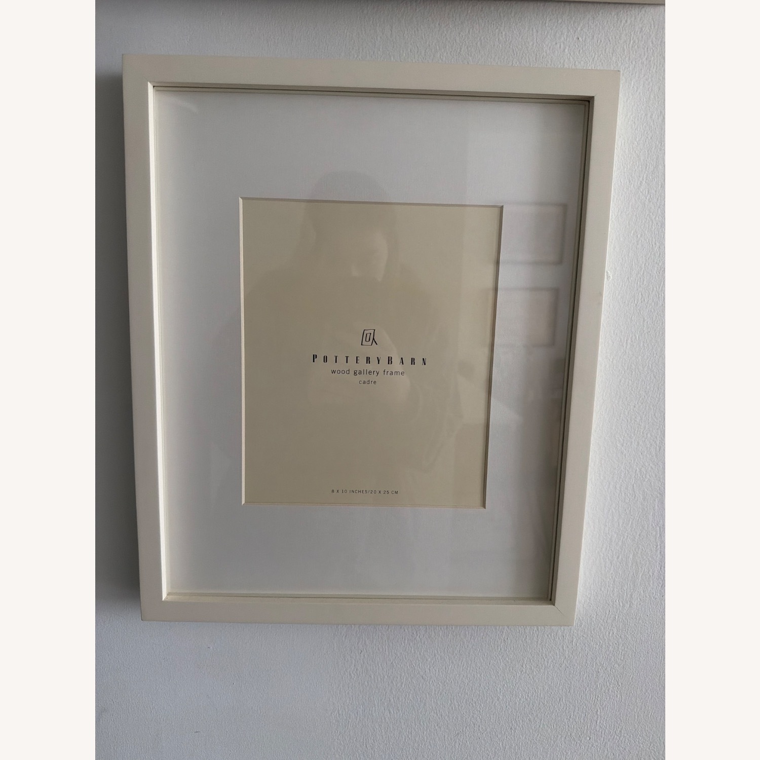Pottery Barn White Picture Frame - image-1