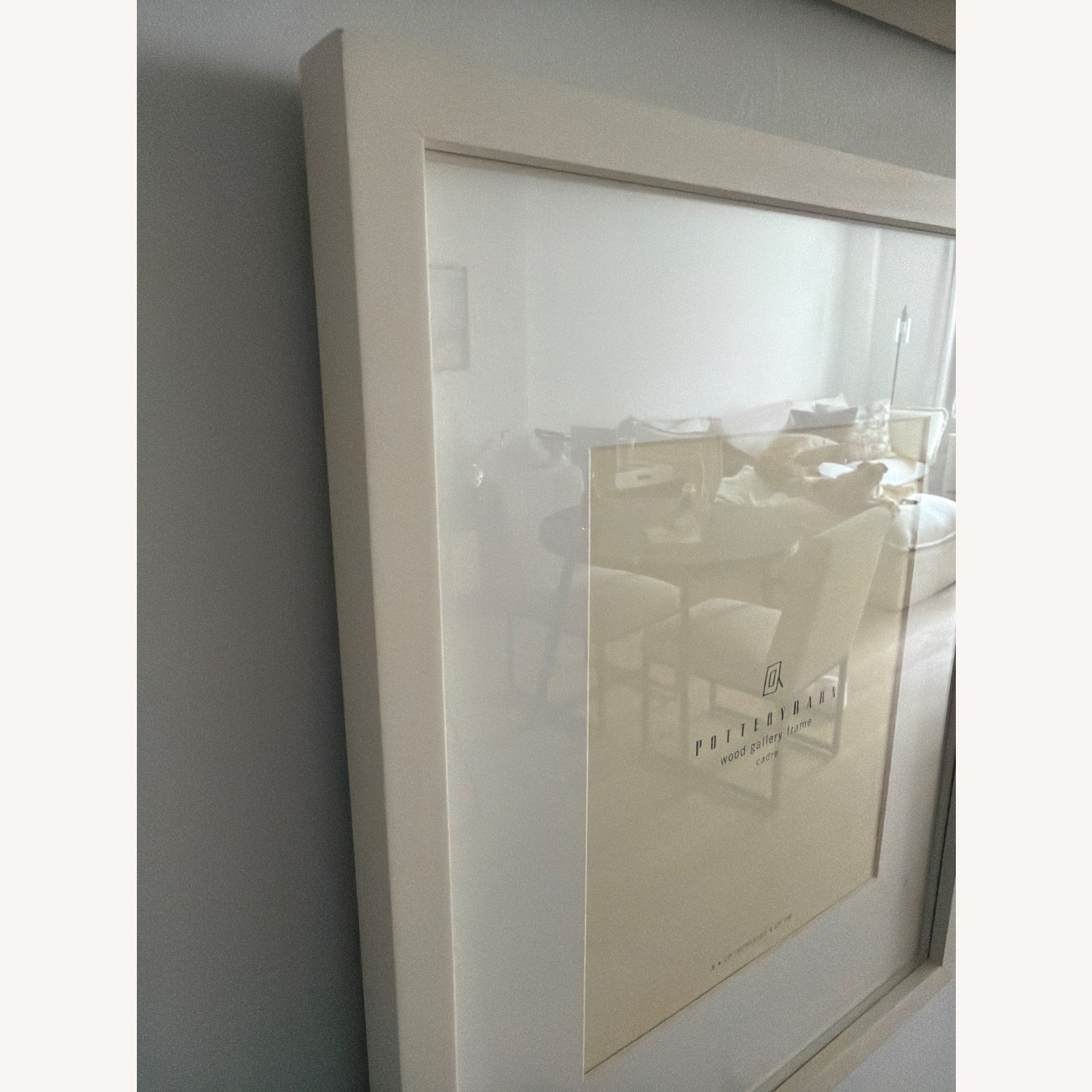 Pottery Barn White Picture Frame - image-3