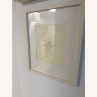 Pottery Barn White Picture Frame