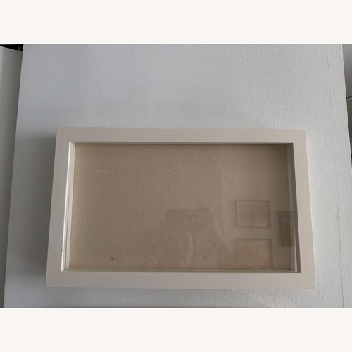 Used Pottery Barn White Picture Frame for sale on AptDeco