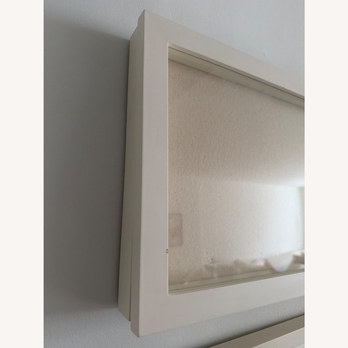 Used Pottery Barn White Picture Frame for sale on AptDeco