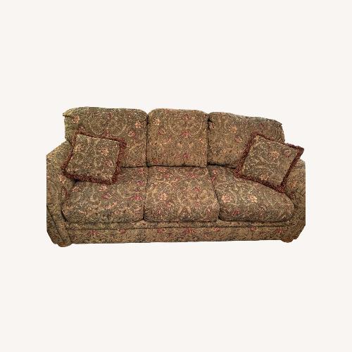 Used Lane Furniture Green Fabric Sleeper Sofa for sale on AptDeco
