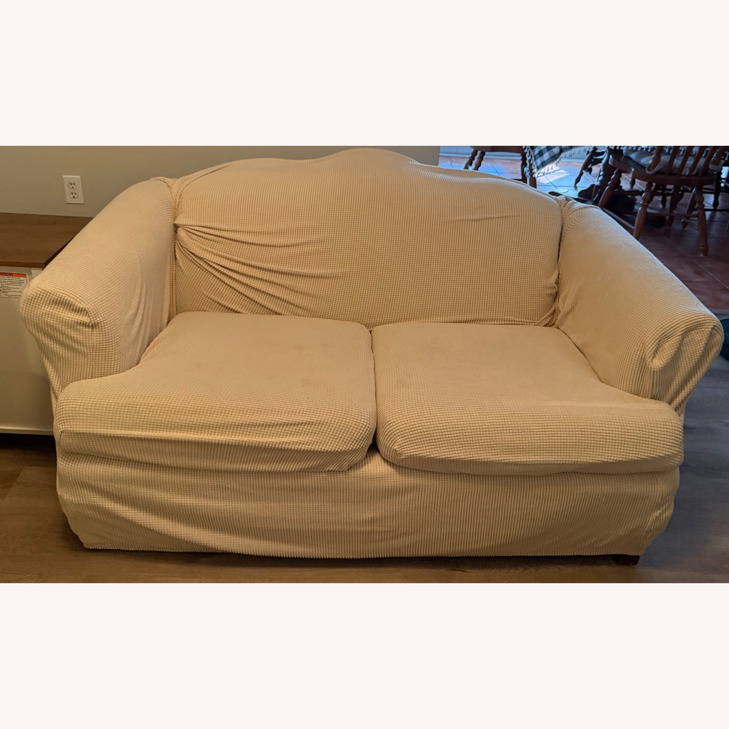 Lane Furniture Fabric Loveseat - image-2