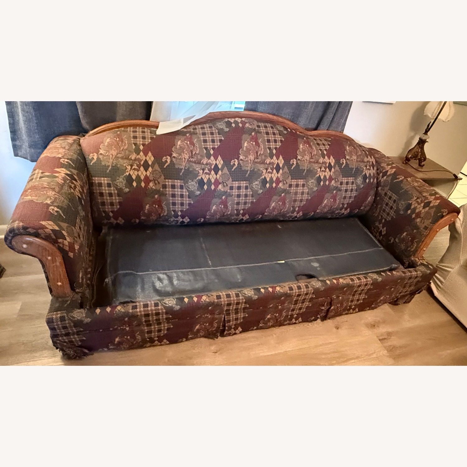 Lane Furniture Fabric Sleeper Sofa - image-3