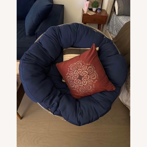 Used Wayfair Papasan Chair for sale on AptDeco