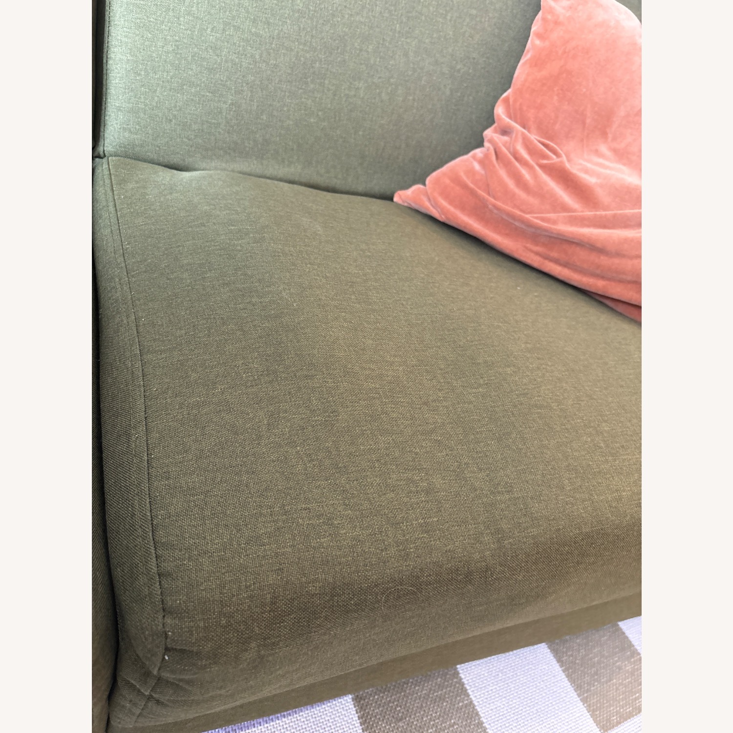 Wayfair Aria Green Fabric Futon - image-4
