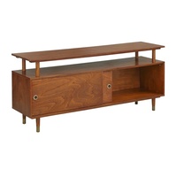 Wayfair Dark Brown Wood Media Storage