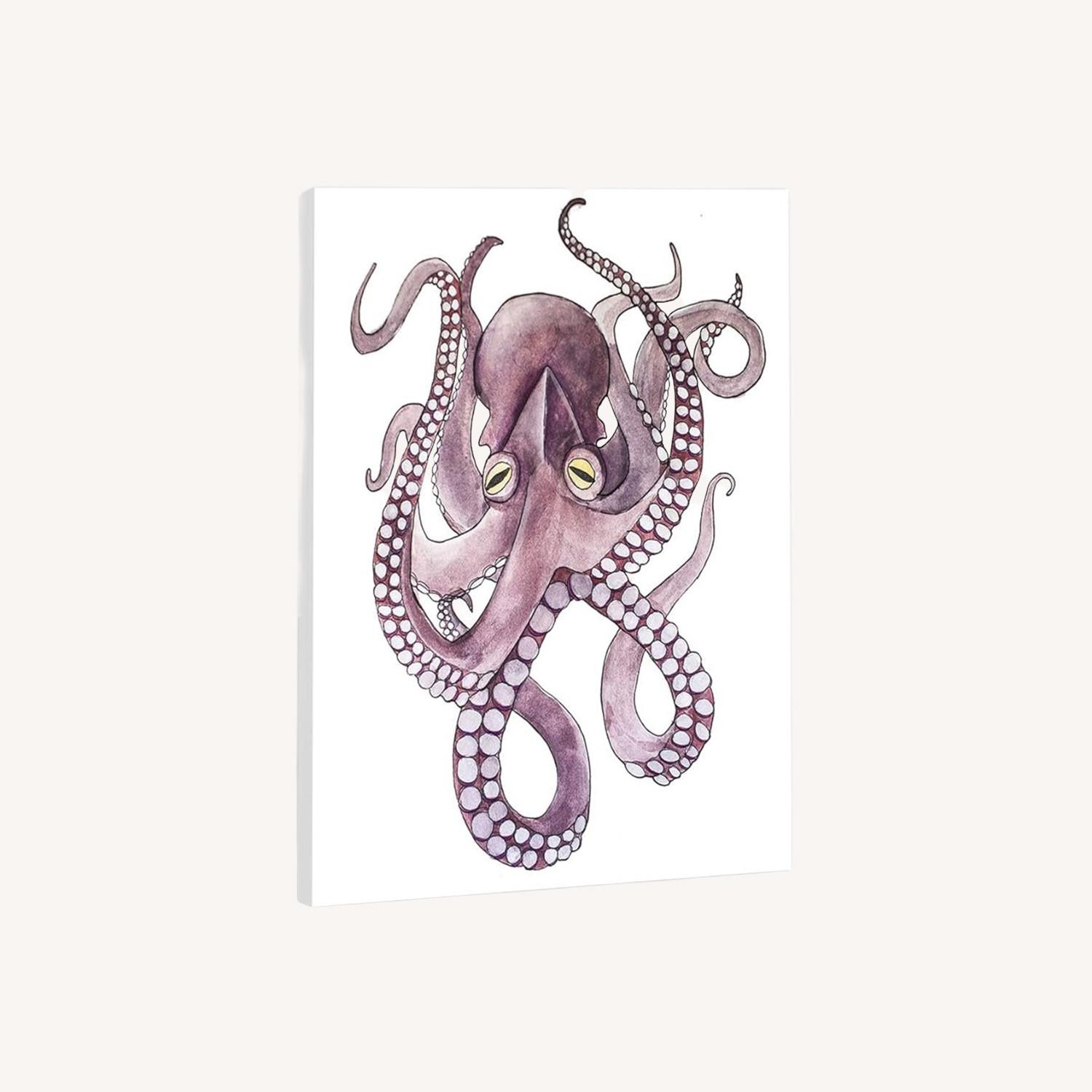 Purple Octopus Art - image-0