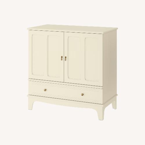 Used IKEA Lommarp White Wood Sideboard for sale on AptDeco