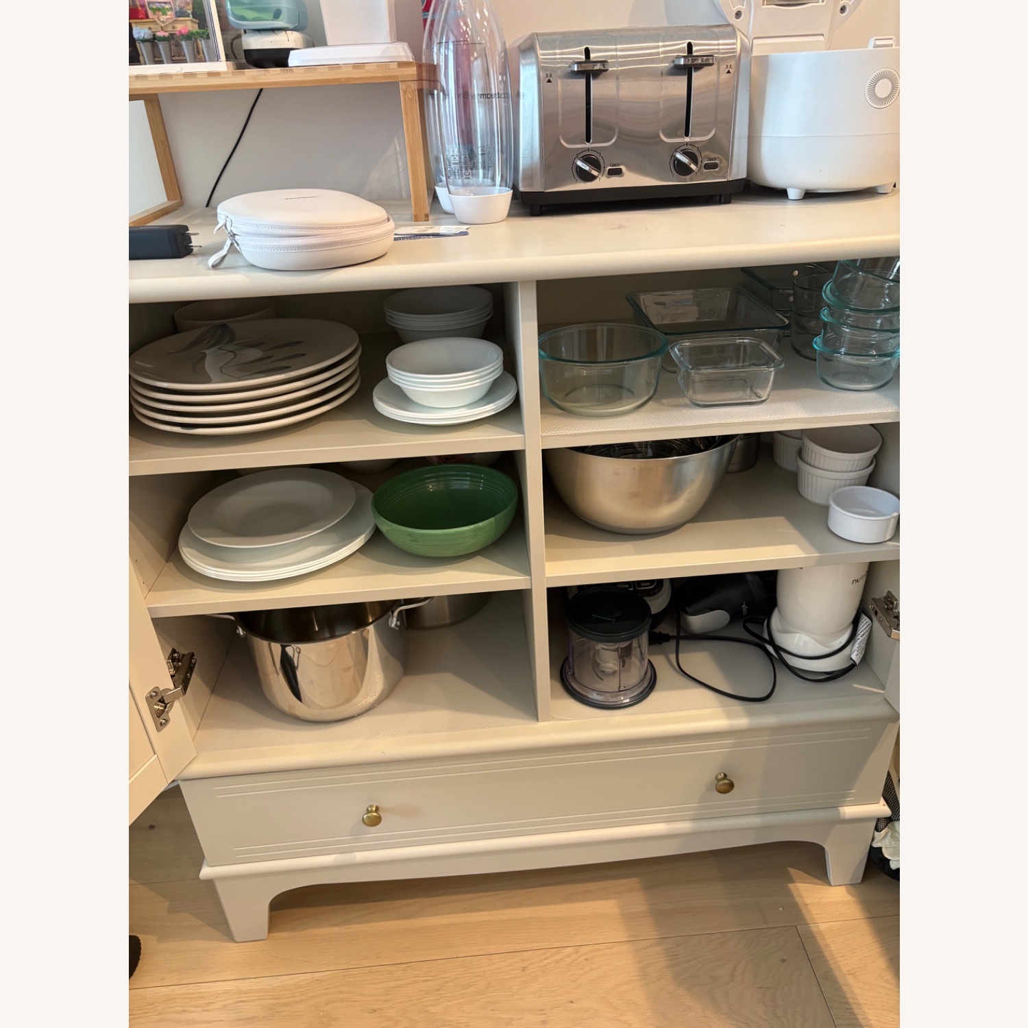 IKEA Lommarp White Wood Sideboard - image-4