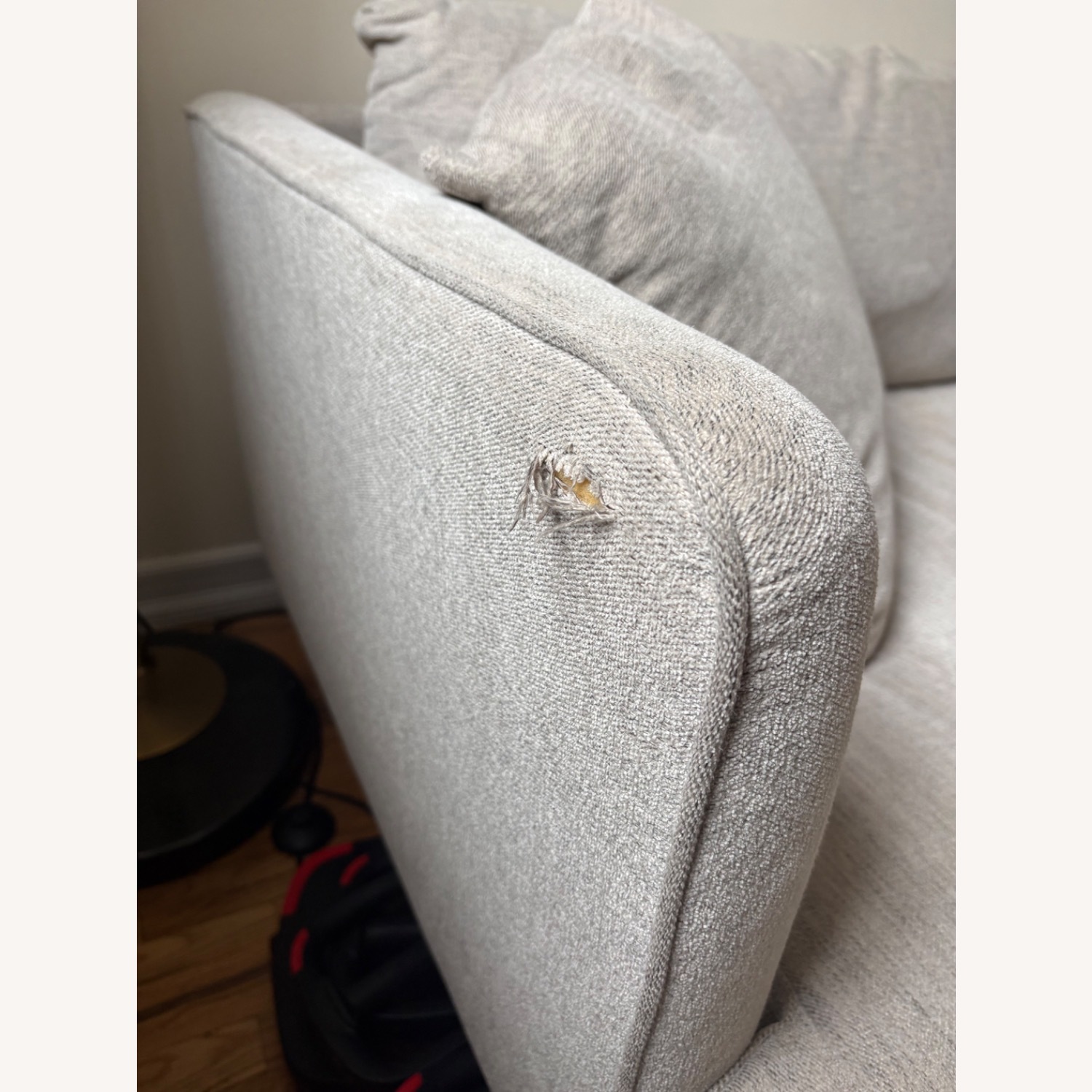 Joybird Natural Fabric 2 Piece Sectional - image-3