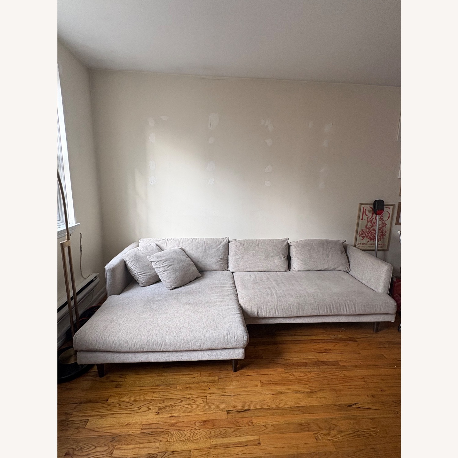 Joybird Natural Fabric 2 Piece Sectional - image-1