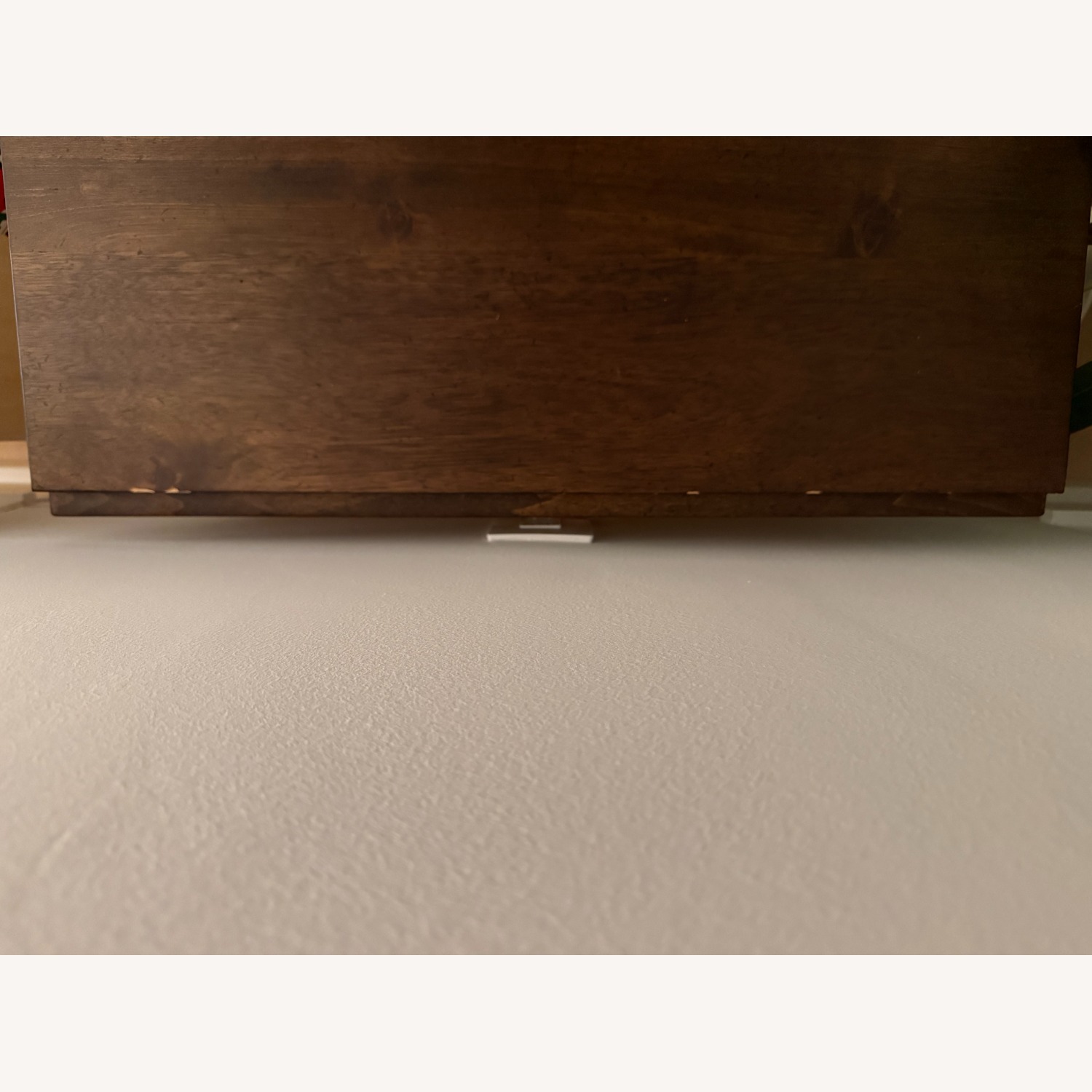 Crate & Barrel Hayden Dark Brown Wood Queen Bed - image-2