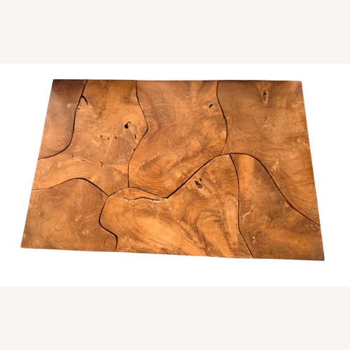 Used Custom Wood Coffee Table (Part of Set of 3) for sale on AptDeco