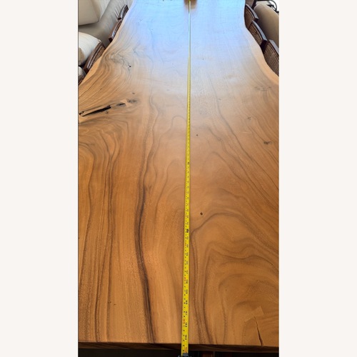 Used Natural Wood Dining Table for sale on AptDeco