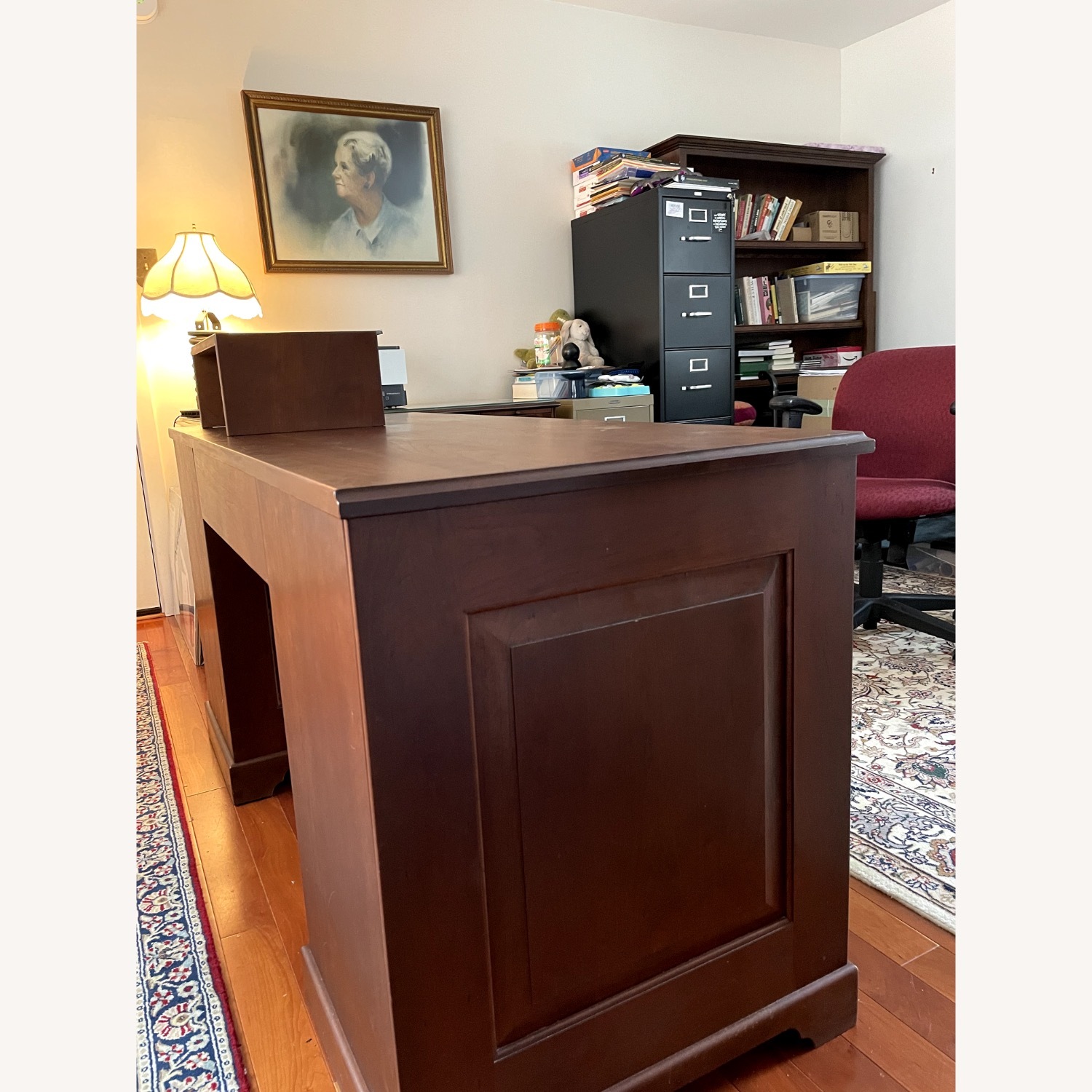 Hardwood Jefferson Desk - image-7